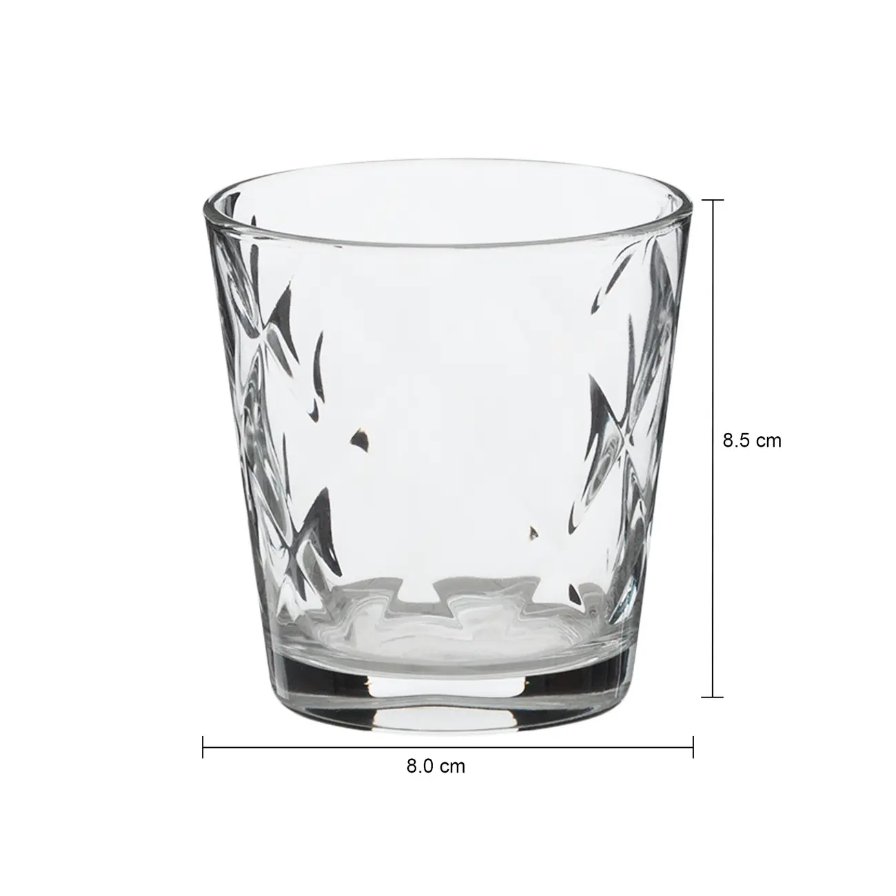 COPO ON THE ROCKS 240 ML DIAMOND - INCOLOR - Foto 3