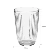 COPO LONG DRINK 390 ML LINZ - INCOLOR - Foto 5