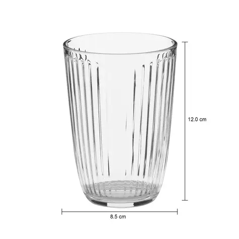 Imagem com medidas do produto COPO LONG DRINK 390 ML LINZ