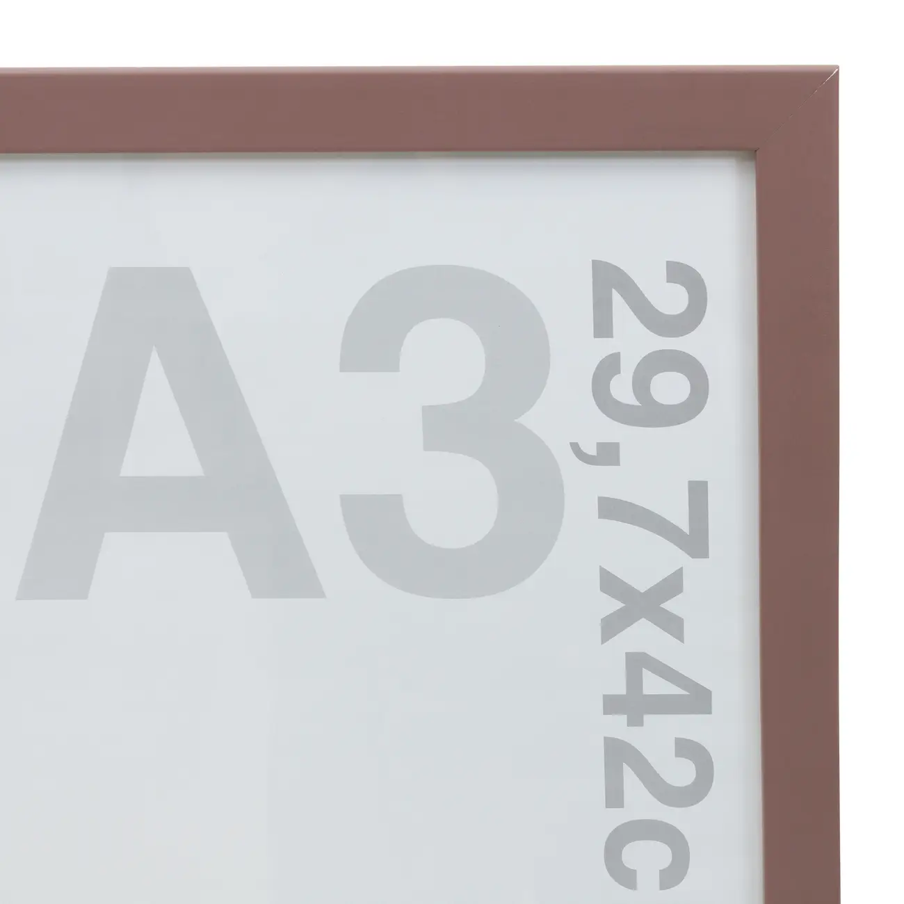 MOLDURA A3 29 CM X 42 CM GRAPHICS - RUBY MOCHA - Foto 3