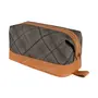 NÉCESSAIRE PLAID - MARROM/ENGLISH GREEN - Foto 5
