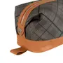 NÉCESSAIRE PLAID - MARROM/ENGLISH GREEN - Foto 8