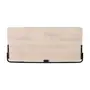 FLIG ESCRIVANINHA PARA PAREDE DOBRÁVEL 82 CM X 40 CM - PRETO/NATURAL WASHED - Foto 3
