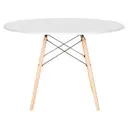 MESA DE JANTAR REDONDA 1,10 M EASY WOOD