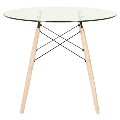 MESA REDONDA 90 CM EASY GLASS