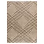 TAPETE 1,50 M X 2 M PLAID - BEGE/MARROM - Foto 2