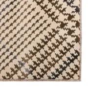 TAPETE 1,50 M X 2 M PLAID - BEGE/MARROM - Foto 3