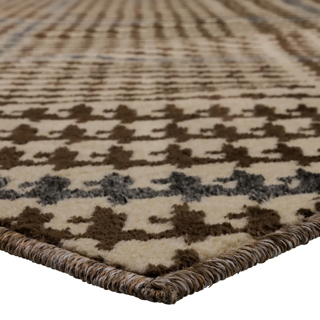 TAPETE 1,50 M X 2 M PLAID - BEGE/MARROM - Foto 4