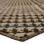 TAPETE 1,50 M X 2 M PLAID - BEGE/MARROM - Foto 4
