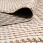 TAPETE 1,50 M X 2 M PLAID - BEGE/MARROM - Foto 5