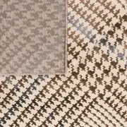 TAPETE 1,50 M X 2 M PLAID - BEGE/MARROM - Foto 6