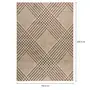 TAPETE 1,50 M X 2 M PLAID - BEGE/MARROM - Foto 7