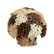 ARRANJO FLORES 18 CM GALHEIROS - FIBRA CLARA/FIBRA CASTANHA - Foto 1