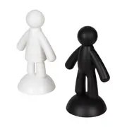 SALEIRO E PIMENTEIRO BUDDY - PRETO/BRANCO - Foto 4