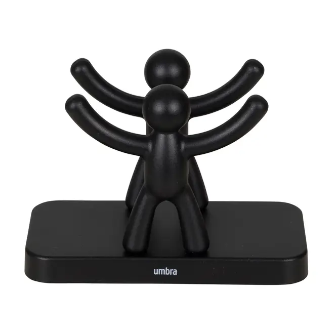 PORTA-GUARDANAPO BUDDY - PRETO - Foto 2