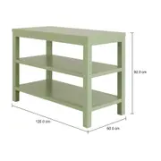 BALCÃO DE COZINHA 1,20 M X 60 CM MASSY - SÁLVIA - Foto 7
