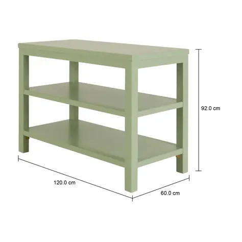 Imagem com medidas do produto BALCÃO DE COZINHA 1,20 M X 60 CM MASSY