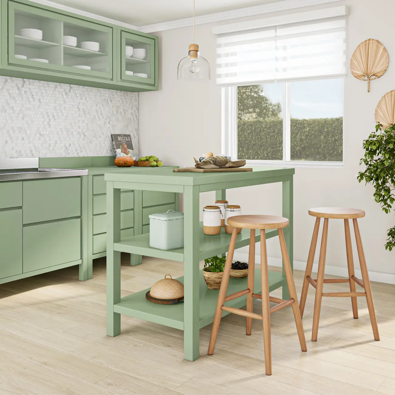 BALCÃO DE COZINHA 1,20 M X 60 CM MASSY - SÁLVIA - Foto 8