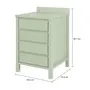 GAVETEIRO PARA COZINHA 60 CM 4 GAVETAS MASSY - SÁLVIA - Foto 10