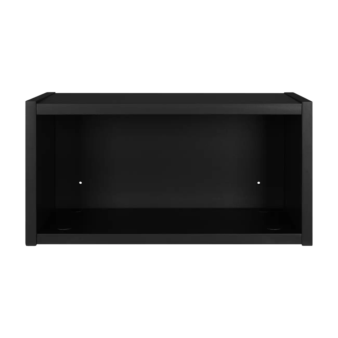 NICHO AÉREO PARA COZINHA 20 CM X 40 CM X 23 CM PRÁTICA - PRETO - Foto 1