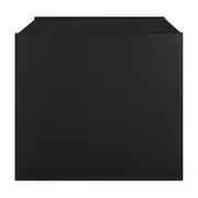 NICHO AÉREO PARA COZINHA 20 CM X 40 CM X 23 CM PRÁTICA - PRETO - Foto 3