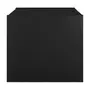 NICHO AÉREO PARA COZINHA 20 CM X 40 CM X 23 CM PRÁTICA - PRETO - Foto 3