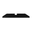 PRETO - BANCADA PARA CUBA DE BANHEIRO 80 CM HIDRIX