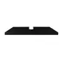 PRETO - BANCADA PARA CUBA DE BANHEIRO 80 CM HIDRIX