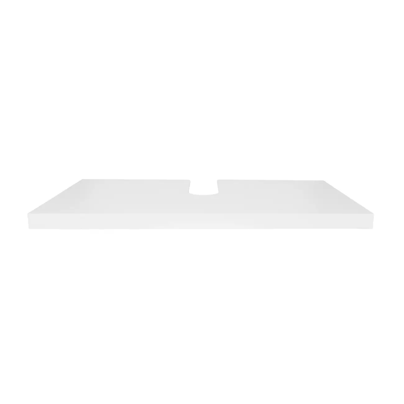 BANCADA PARA CUBA DE BANHEIRO 80 CM HIDRIX - BRANCO - Foto 1