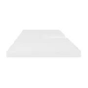 BANCADA PARA CUBA DE BANHEIRO 80 CM HIDRIX - BRANCO - Foto 3