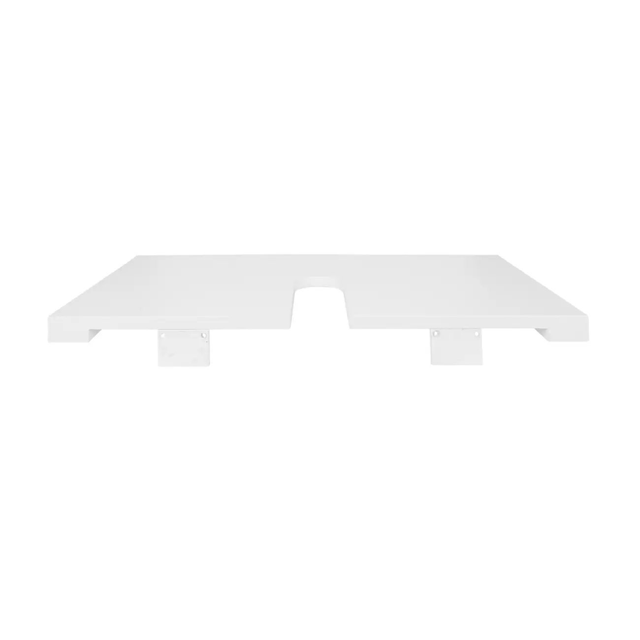 BANCADA PARA CUBA DE BANHEIRO 80 CM HIDRIX - BRANCO - Foto 4