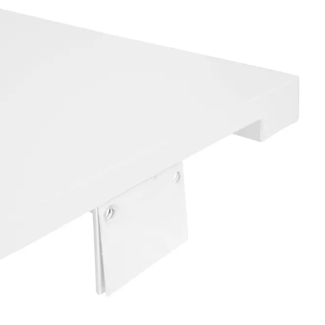 BANCADA PARA CUBA DE BANHEIRO 80 CM HIDRIX - BRANCO - Foto 6