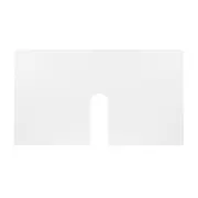 BANCADA PARA CUBA DE BANHEIRO 80 CM HIDRIX - BRANCO - Foto 7
