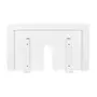 BANCADA PARA CUBA DE BANHEIRO 80 CM HIDRIX - BRANCO - Foto 8