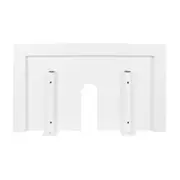 BANCADA PARA CUBA DE BANHEIRO 80 CM HIDRIX - BRANCO - Foto 8