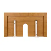 BANCADA PARA CUBA DE BANHEIRO 80 CM HIDRIX - FREIJÓ - Foto 8