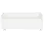 MÓDULO INFERIOR 1 GAVETA COM RODÍZIOS 80 CM HIDRIX - BRANCO - Foto 1