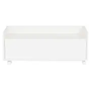 MÓDULO INFERIOR 1 GAVETA COM RODÍZIOS 80 CM HIDRIX - BRANCO - Foto 1