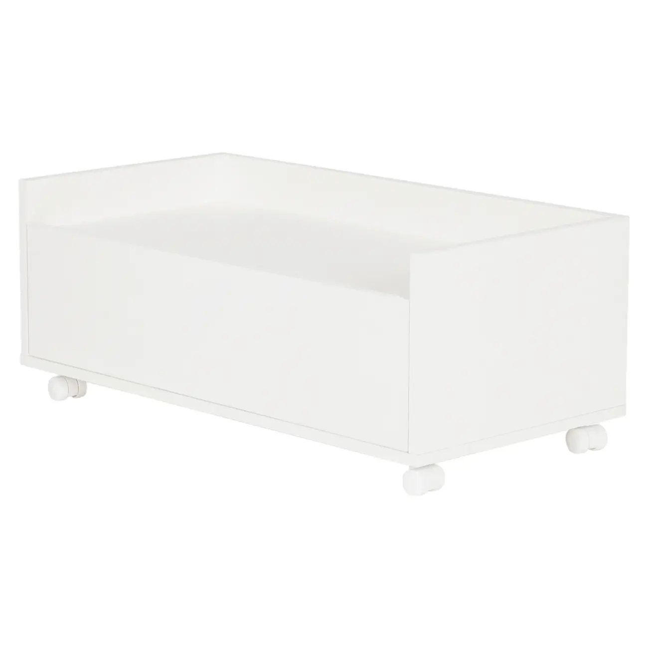 MÓDULO INFERIOR 1 GAVETA COM RODÍZIOS 80 CM HIDRIX - BRANCO - Foto 2
