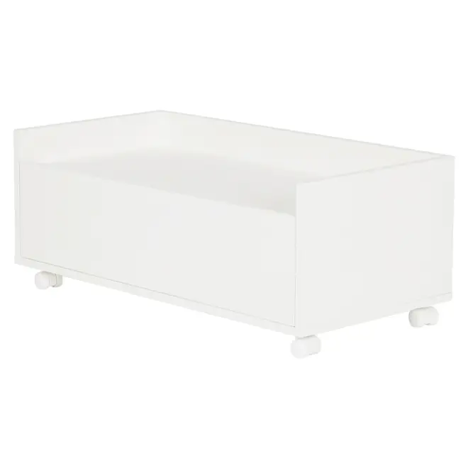 MÓDULO INFERIOR 1 GAVETA COM RODÍZIOS 80 CM HIDRIX - BRANCO - Foto 2