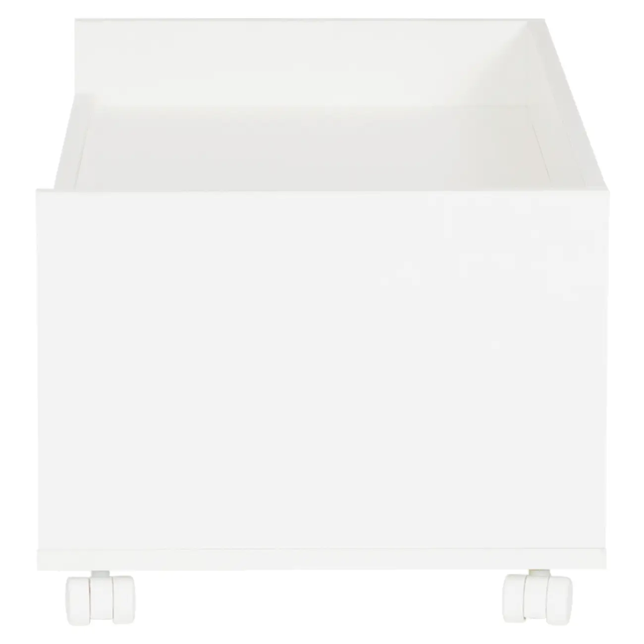 MÓDULO INFERIOR 1 GAVETA COM RODÍZIOS 80 CM HIDRIX - BRANCO - Foto 3