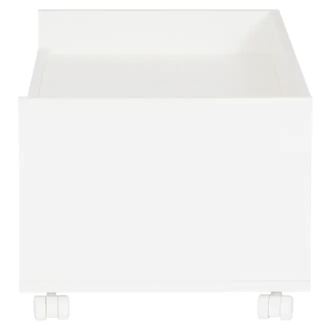 MÓDULO INFERIOR 1 GAVETA COM RODÍZIOS 80 CM HIDRIX - BRANCO - Foto 3