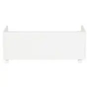MÓDULO INFERIOR 1 GAVETA COM RODÍZIOS 80 CM HIDRIX - BRANCO - Foto 4
