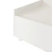 MÓDULO INFERIOR 1 GAVETA COM RODÍZIOS 80 CM HIDRIX - BRANCO - Foto 7