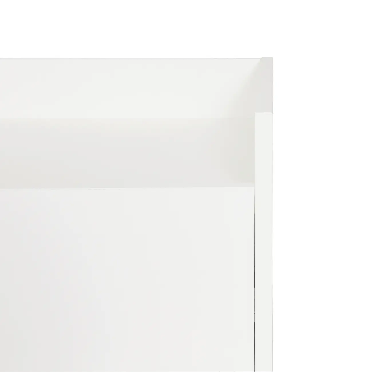 MÓDULO INFERIOR 1 GAVETA COM RODÍZIOS 80 CM HIDRIX - BRANCO - Foto 8
