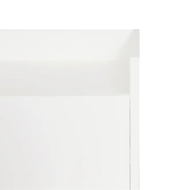 MÓDULO INFERIOR 1 GAVETA COM RODÍZIOS 80 CM HIDRIX - BRANCO - Foto 8