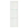 BRANCO/INCOLOR - NICHO SUPERIOR 2 PRATELEIRAS 72 CM X 22 CM HIDRIX