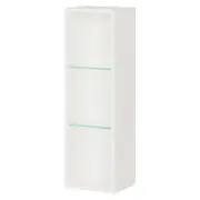 NICHO SUPERIOR 2 PRATELEIRAS 72 CM X 22 CM HIDRIX - BRANCO/INCOLOR - Foto 2