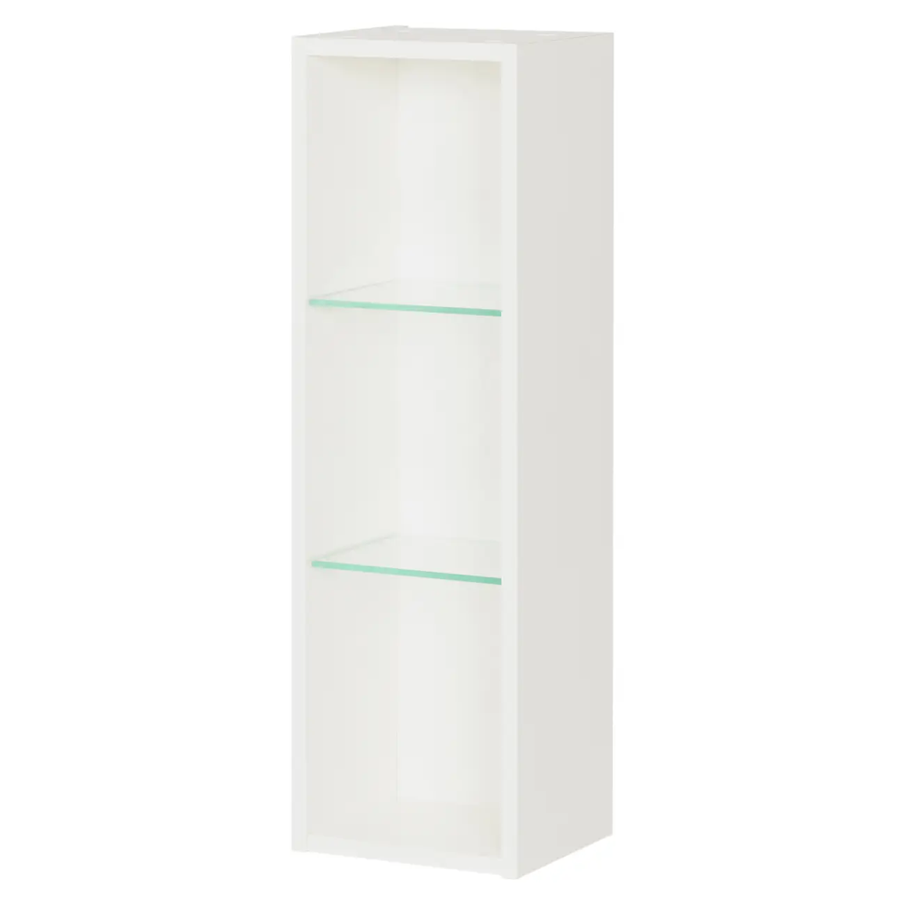 NICHO SUPERIOR 2 PRATELEIRAS 72 CM X 22 CM HIDRIX - BRANCO/INCOLOR - Foto 2