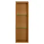 FREIJÓ/INCOLOR - NICHO SUPERIOR 2 PRATELEIRAS 72 CM X 22 CM HIDRIX
